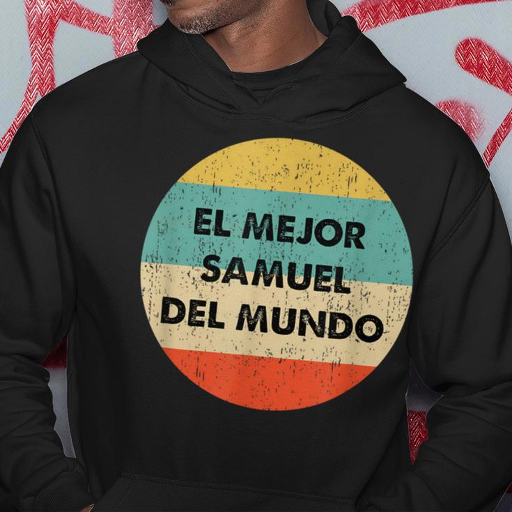 Personalisiertes Hoodie El Mejor Samuel Del Mundo, Vintage Design Lustige Geschenke