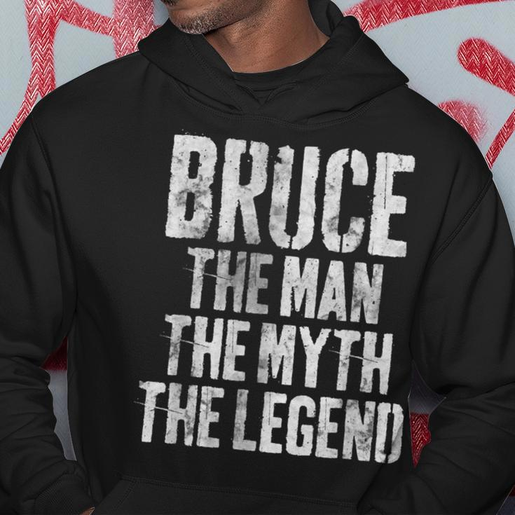 Personalized Bruce The Man The Myth The Legend Hoodie Funny Gifts