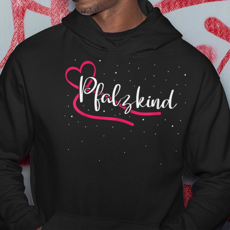 Pfalzkind Heart Pfälzer Rheinland Pfalz Pfälzerin Hoodie Lustige Geschenke