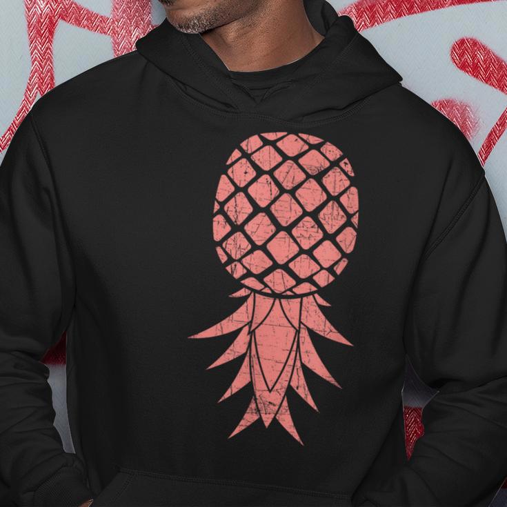 Pineapple Swinger Summer Fruit Gourmetegan Hoodie Lustige Geschenke