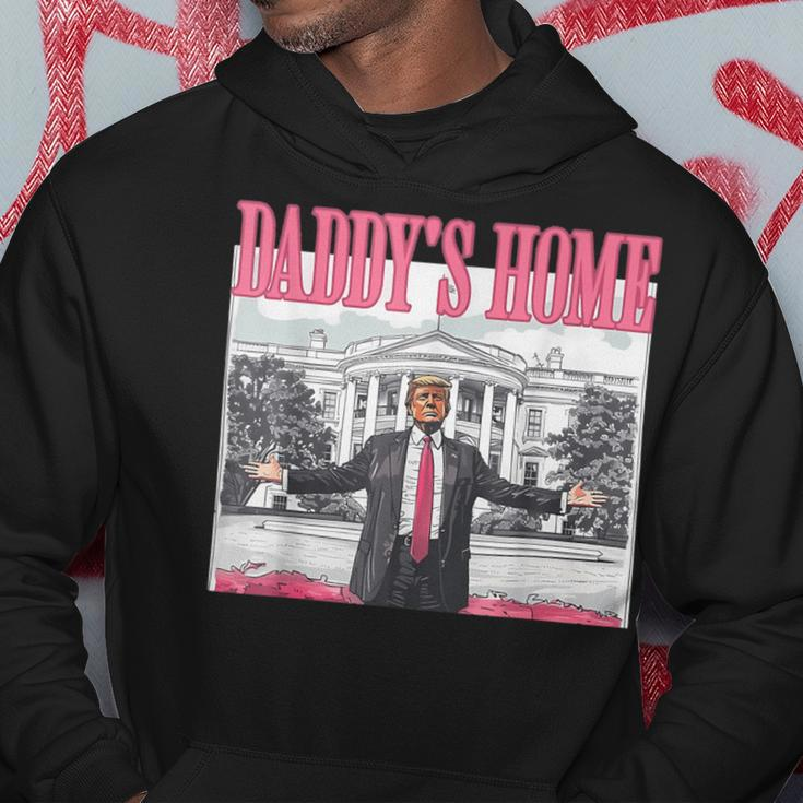 Pink Daddys Home Trump 2024 Hoodie Unique Gifts