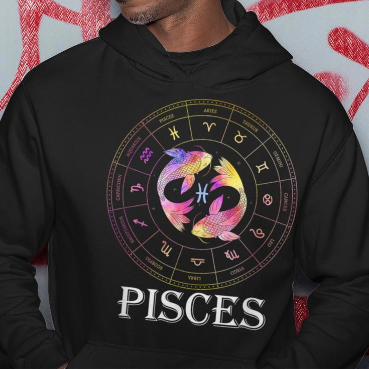 Pisces Horoscope Zodiac Sign February & March Birthday Hoodie Unique Gifts