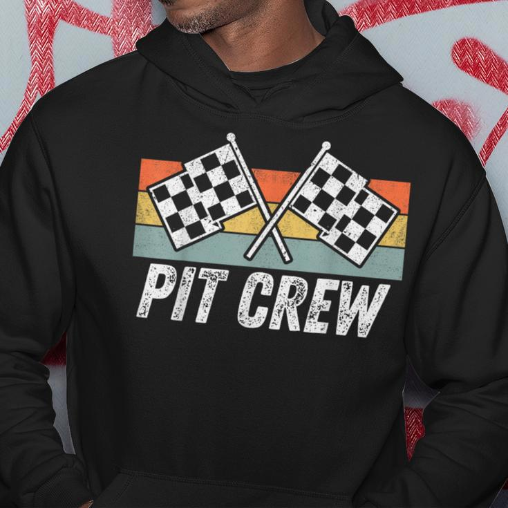 Pit Crew Costume For Race Car Parties Vintage Hoodie Funny Gifts