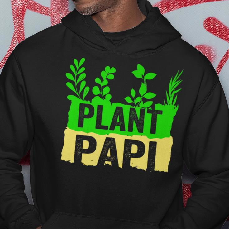 Plant Papi Daddy Father Gardener Gardening Father’S Day Hoodie Funny Gifts