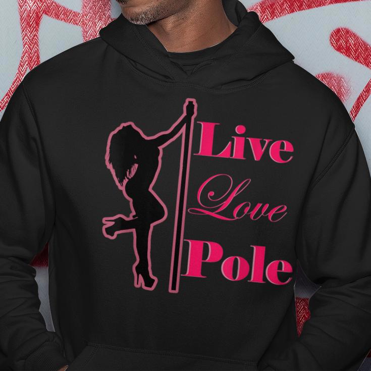 Pole Dance Live Love Pole Dance Kapuzenpullover Lustige Geschenke