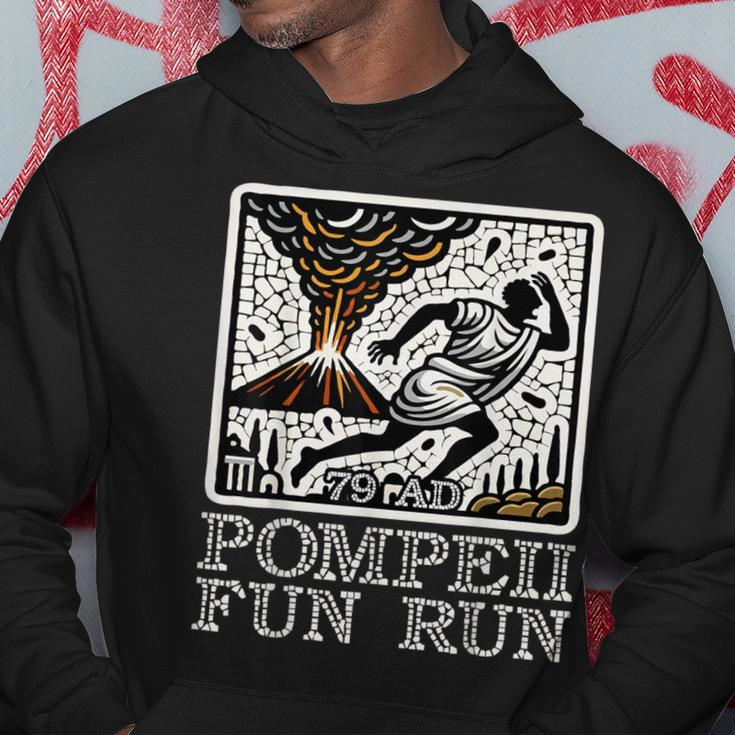 Pompeii Fun Run History Geography Volcanologist Volcanology Hoodie Unique Gifts