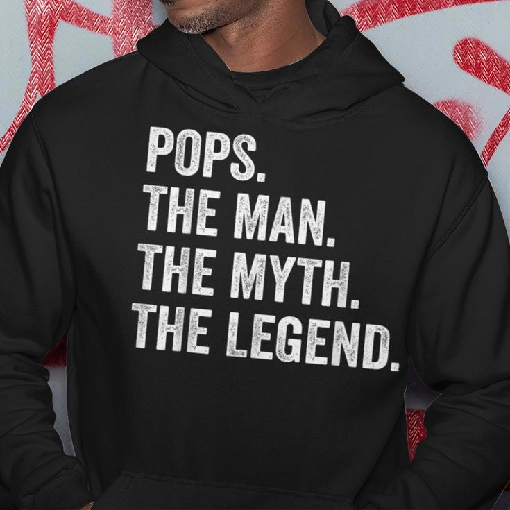 Pops Grandpa Dad Birthday Father's Day Men Hoodie Unique Gifts