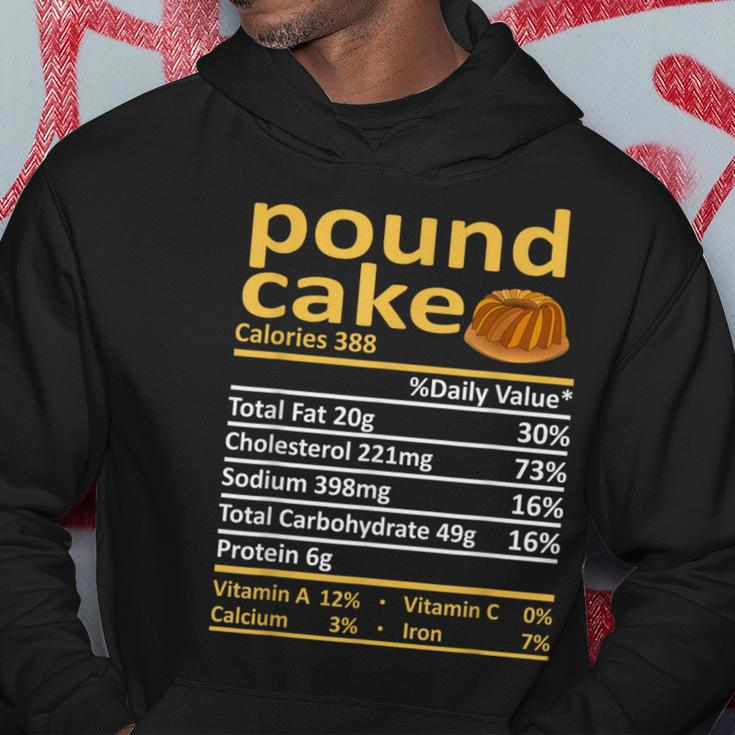 Pound Cake Nutrition Food Thanksgiving Costume Christmas Hoodie Unique Gifts