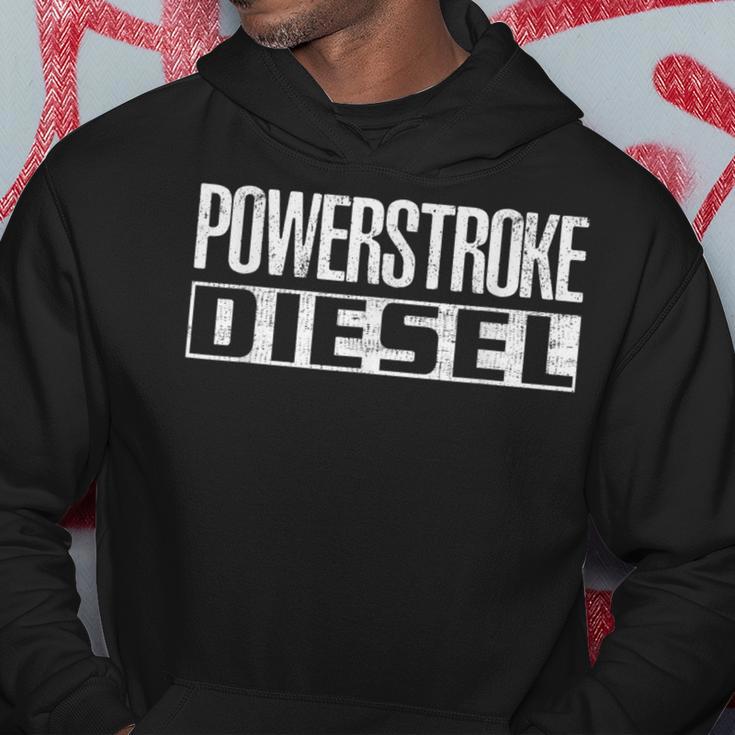 Power Stroke Roll Coal Turbo Diesels Powers Diesel Mechanic Hoodie Unique Gifts