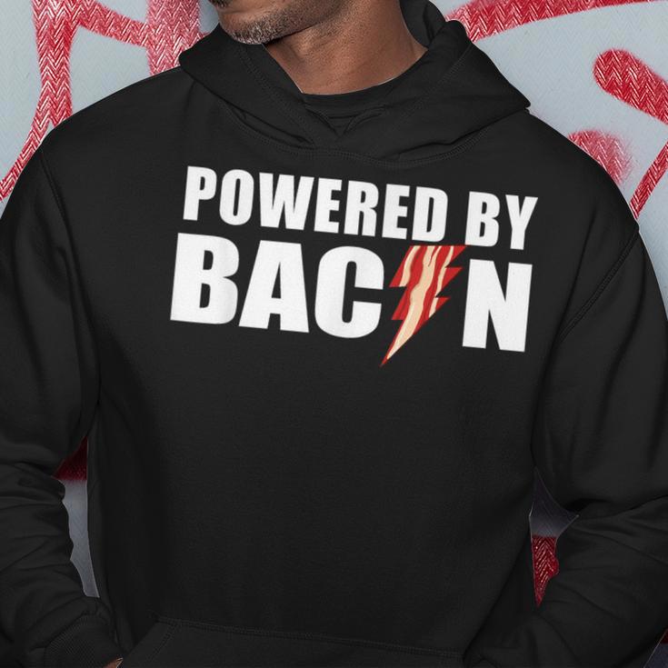 Powered By Bacon Hoodie Unique Gifts