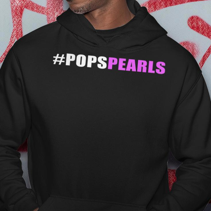 Present For Father's Day Grandpa Forever Pops Pearl Princess Hoodie Funny Gifts
