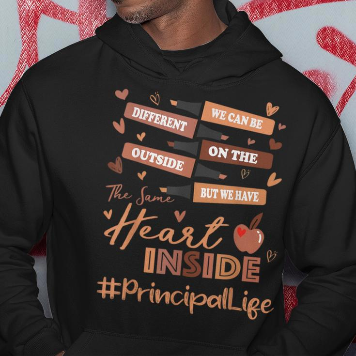 Principal We Can Be Different Black History Month Hoodie Personalized Gifts
