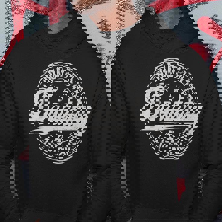 Promoted To Daddy 2025 New Dad First Fathers Day 2025 Daddy Hoodie Unique Gifts