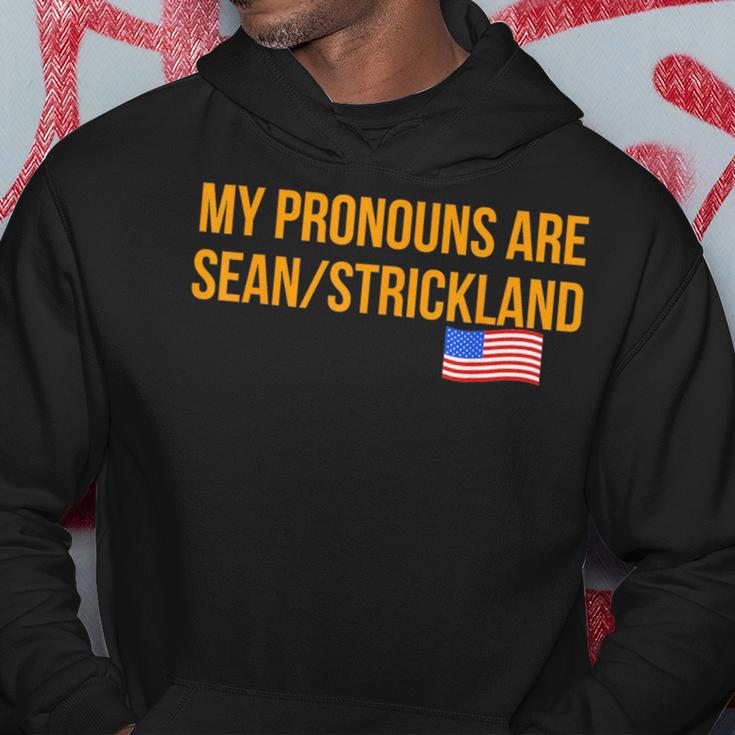 My Pronouns Are Sean Strickland Apparel Sayings Hoodie Unique Gifts