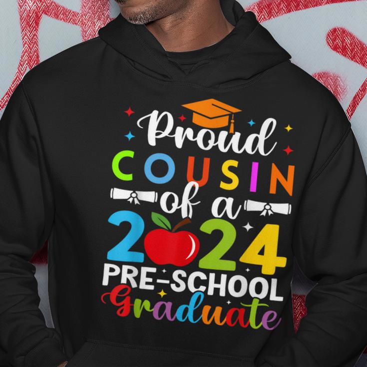 Proud Cousin Of 2024 Pre-School Graduate Graduation Pre-K Hoodie Unique Gifts