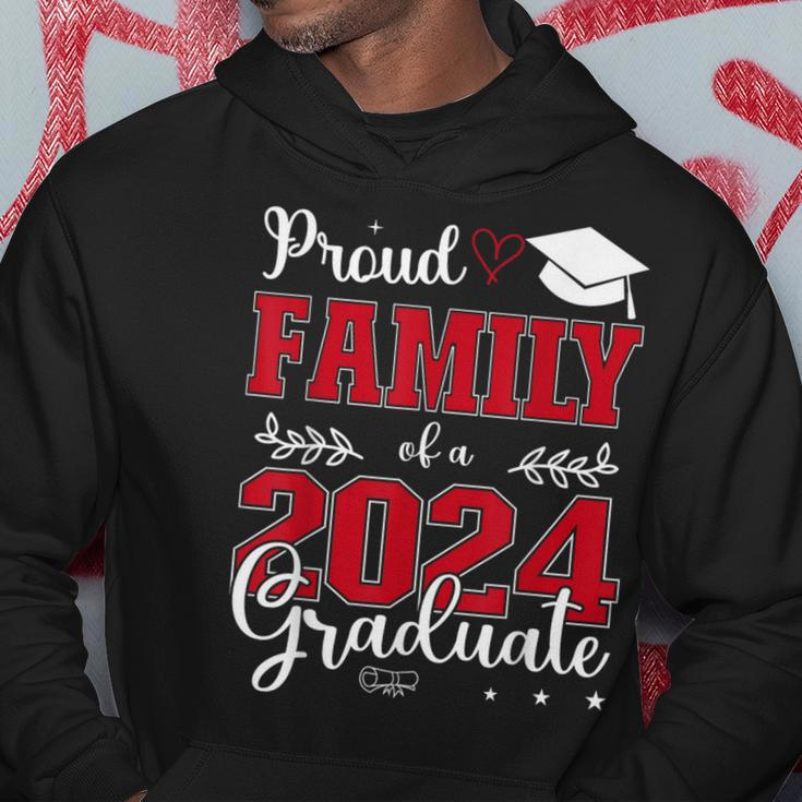 Proud Family Of A Class Of 2024 Graduate For Graduation Hoodie Funny Gifts