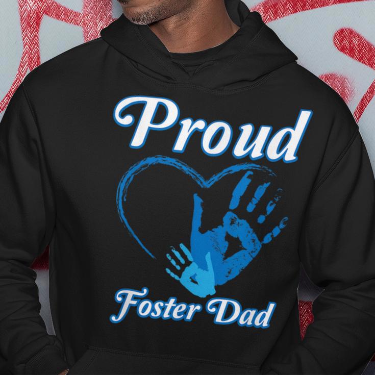 Proud Foster Dad Family National Foster Care Month Hoodie Unique Gifts