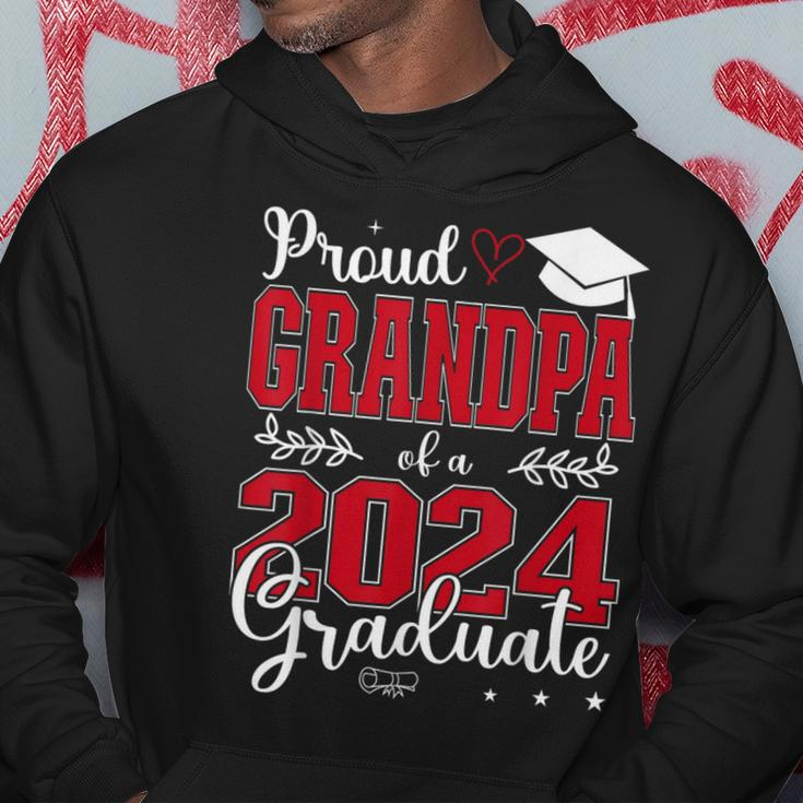 Proud Grandpa Of A Class Of 2024 Graduate For Graduation Hoodie Unique Gifts