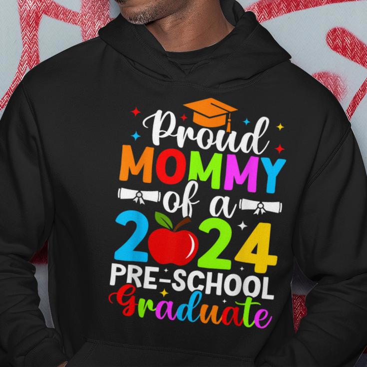 Proud Mommy Of 2024 Pre-School Graduate Graduation Pre-K Hoodie Unique Gifts