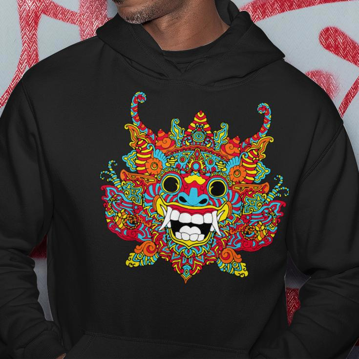 Psychedelic Sacred Mask Trippy Hoodie Unique Gifts