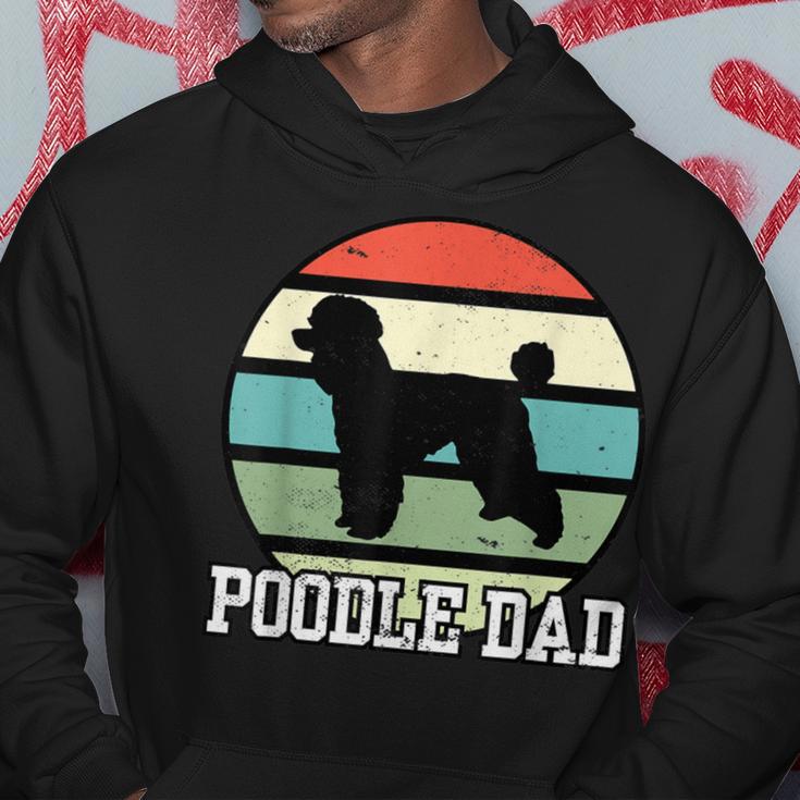 Pudel Papa I Retro Pudel Kapuzenpullover Lustige Geschenke