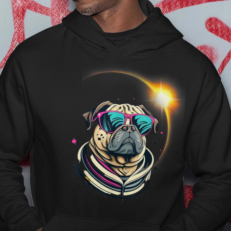 Pug Dog America 2024 Solar Eclipse Totality Accessories Hoodie Funny Gifts