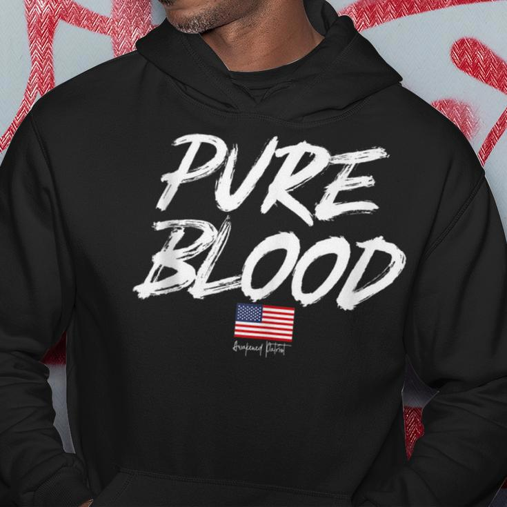 Pure Blood Medical Freedom Republican Conservative Patriot Hoodie Unique Gifts