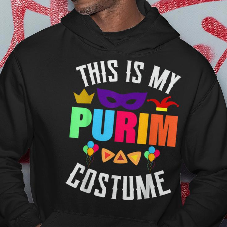 This Is My Purim Costume Purim Jewish Holiday Festival Jew Hoodie Unique Gifts