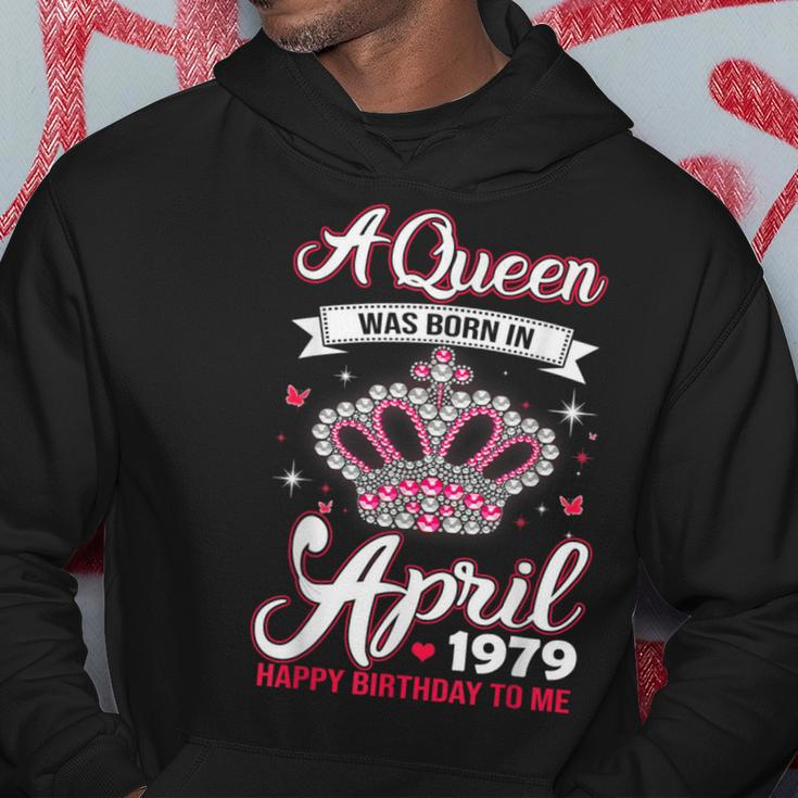Queens Are Born In April 197940Th Birthday Hoodie Unique Gifts