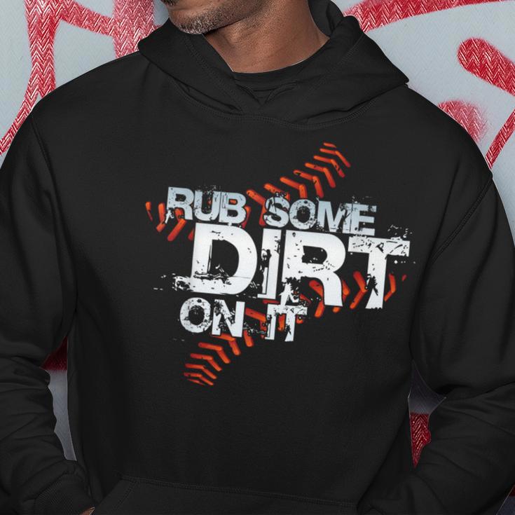 Quite Crying Rub Dirt On It No Crying Girls Softball Hoodie Unique Gifts