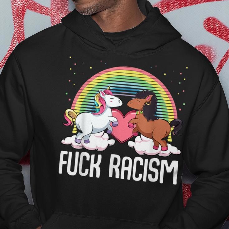 Racism Unicorn Anti Racism Hoodie Lustige Geschenke