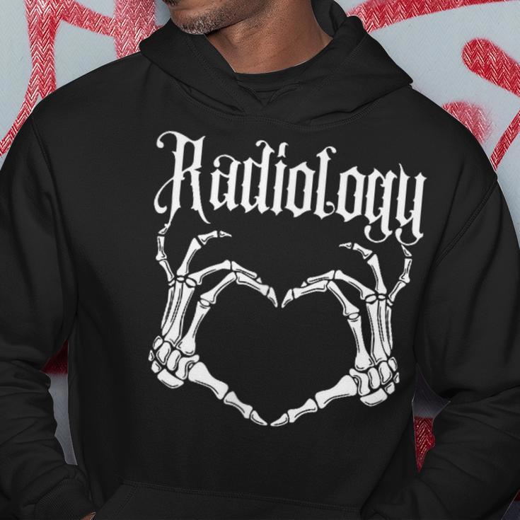 Rad Tech's Have Big Hearts Radiology X-Ray Tech Hoodie Funny Gifts