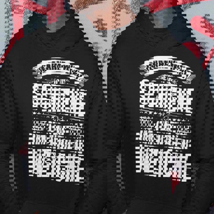 Railway Wisdom Ist Die Schahn Zu Hart Nimm Ein Soft Hoodie Lustige Geschenke
