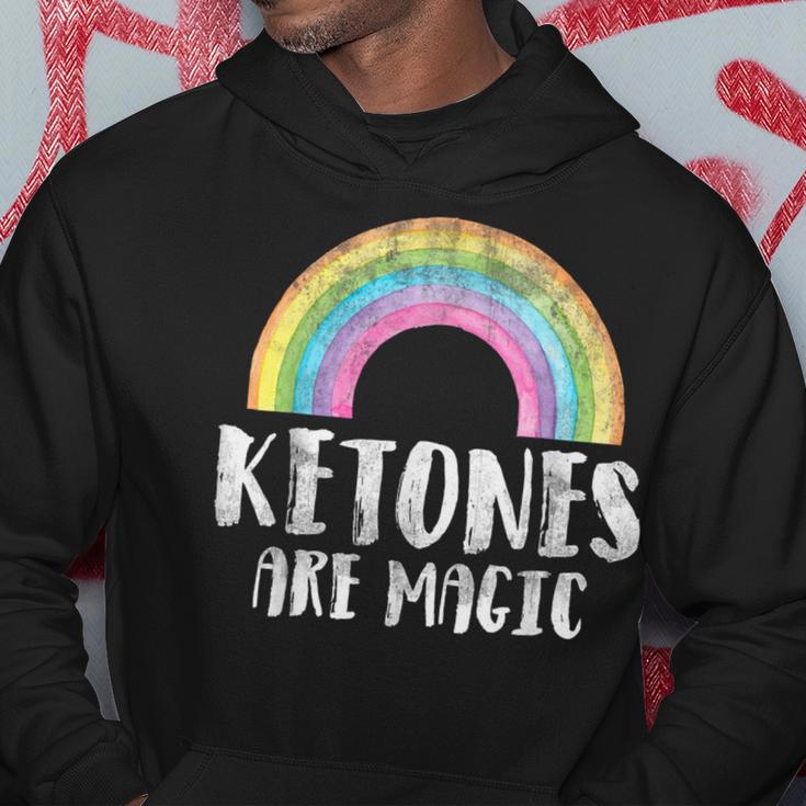 Rainbow Ketones Are Magic Ketogenic Diet Lifestyle Ketosis Hoodie Unique Gifts