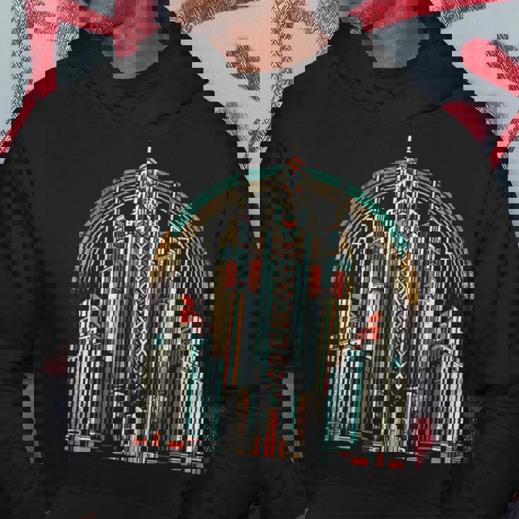 Rascacielos Vintage Camiseta Sudadera Regalos divertidos