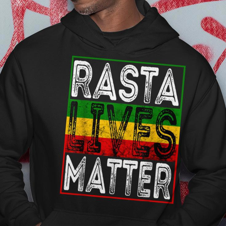 Rasta Lives Matter Reggae Music Rastafari Lover Dreadlock Hoodie Unique Gifts