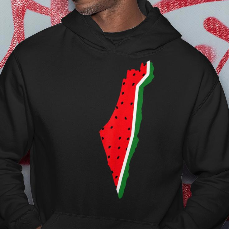 Real Palestine Watermelon Map Hoodie Personalized Gifts