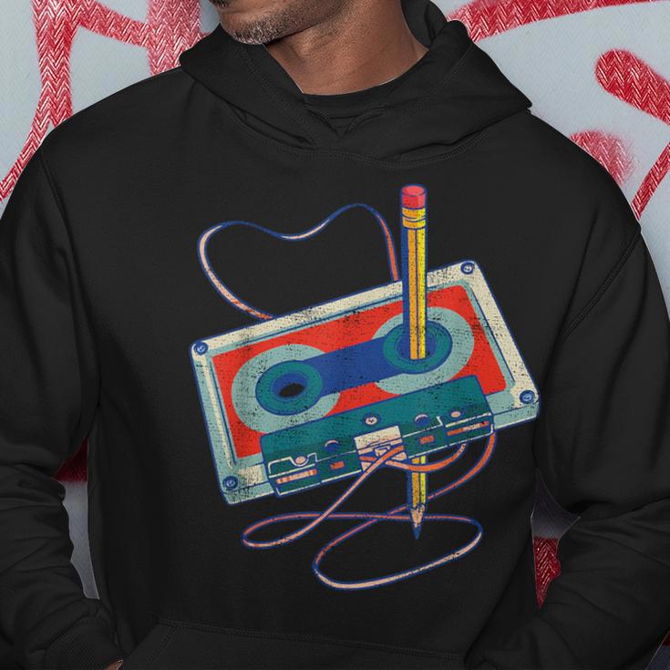 Recording Radio Cassette Recorder Hoodie Lustige Geschenke