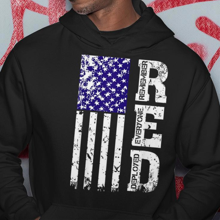 RED Remember Everyone Deployed Red Friday Hoodie Funny Gifts
