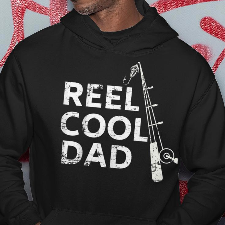 Reel Cool DadFather's Day Fishing Hoodie Unique Gifts