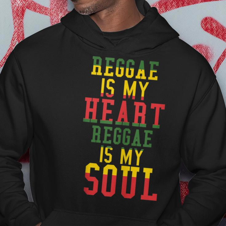 Reggae Is My Heart Reggae Is My Soul Rasta Reggae Hoodie Unique Gifts