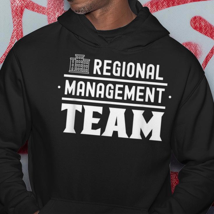 Regionales Managementteam Regionalleiter Regional Manager Kapuzenpullover Lustige Geschenke