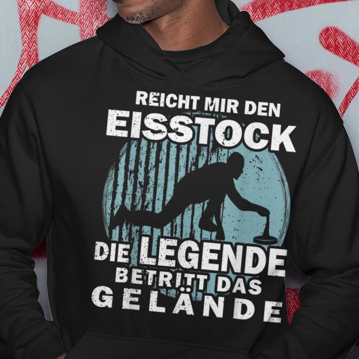 Reicht Mir Den Eisstock Protection Hoodie Lustige Geschenke