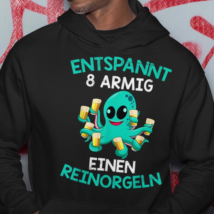 Relaxed Eight-Armed A Reinorgeln Saufen Party Malle Kapuzenpullover Lustige Geschenke