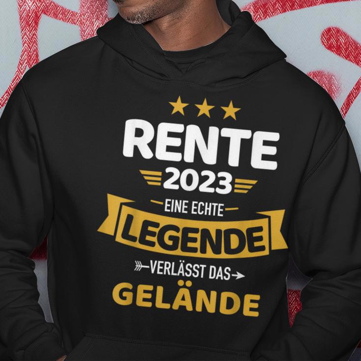 Rente 2023 Real Legend Leaves Terrain Pensioner Hoodie Lustige Geschenke