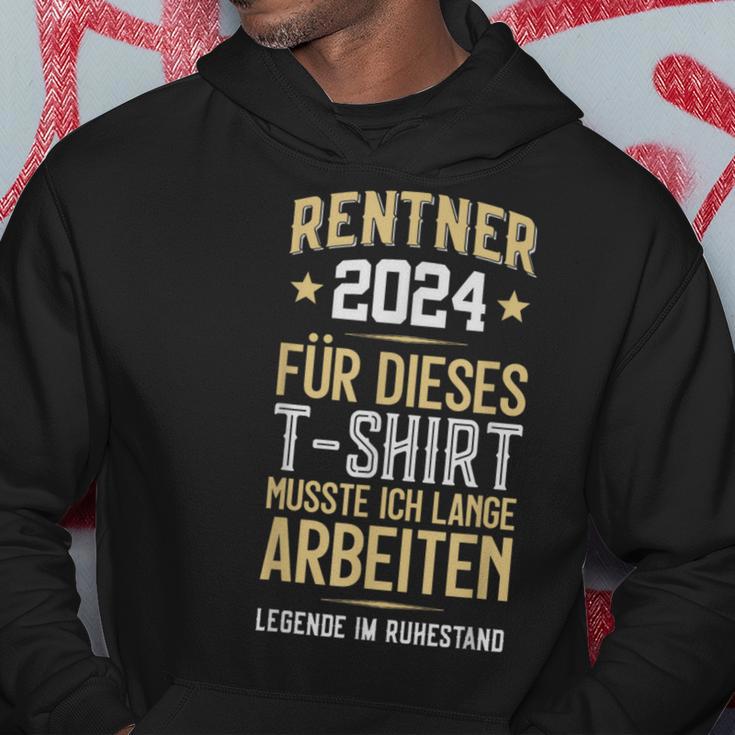 Rentner 2024 Retirement Pension Kapuzenpullover Lustige Geschenke