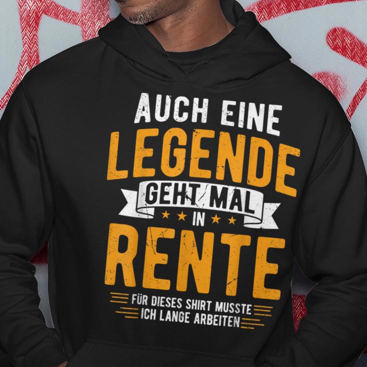 Rentner Auch Eine Legende Geht Mal In Rente 2024 Hoodie Lustige Geschenke