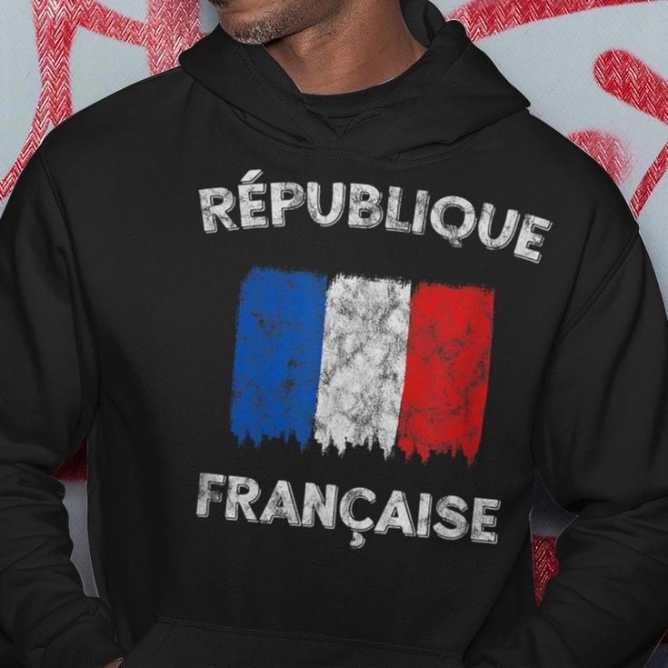 Republique Francaise Vintage French Flag Hoodie Unique Gifts