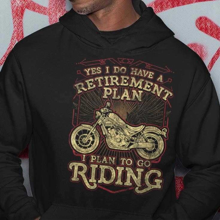 Retirement Motorcycle Riders Biker Hoodie Funny Gifts