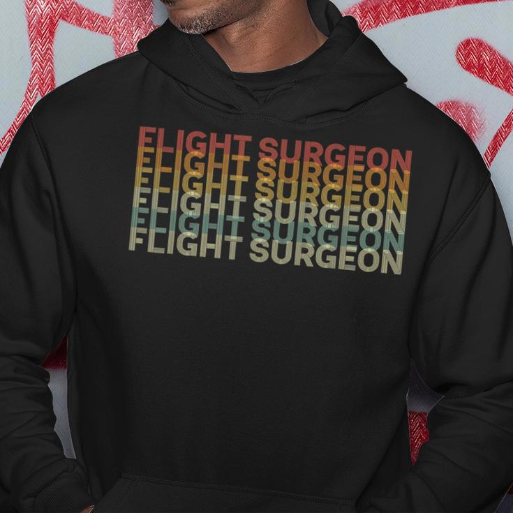 Retro 70S Flight Surgeon Job Title Hoodie Unique Gifts